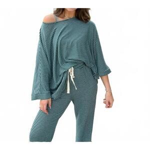 NEW DOUBLE ZERO layer and lounge set in green